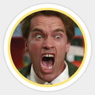 Arnold Schwarzenegger Kindergarten Cop Sticker